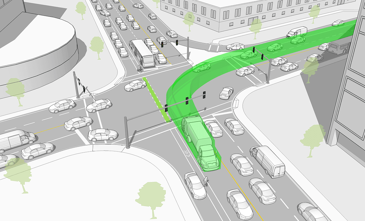 Symulacja manewrów pojazdów w AutoTURN